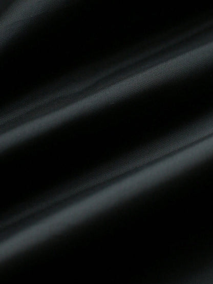 Manfinity Mode Men'S Solid Color Pocket & Button Front Long Sleeve Overcoat, Autumn Fall Clothes, Winter