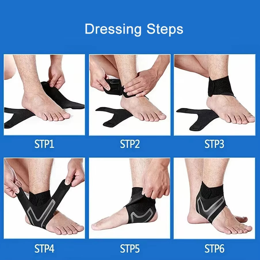 1 Pc Ankle Brace Support Compression Sleeve Elastic Foot Bandage Protective Wrap Sports Socks Wholesale